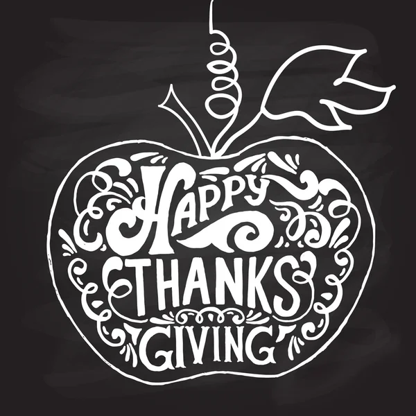 Happy Thanksgiving Day logotype, badge and icon