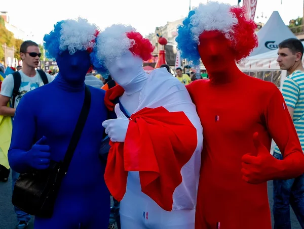 French  football fans