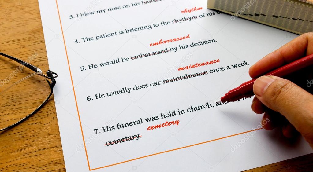 Correcting Essays