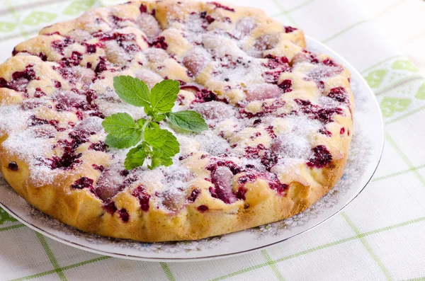 Berry pie,  cake with fruit
