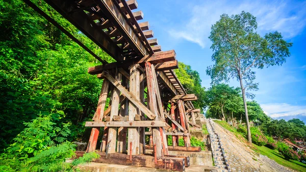 The Death Railway wood history world war II in river kwai Thailand