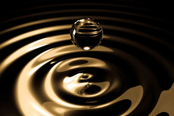 Drops of liquid gold