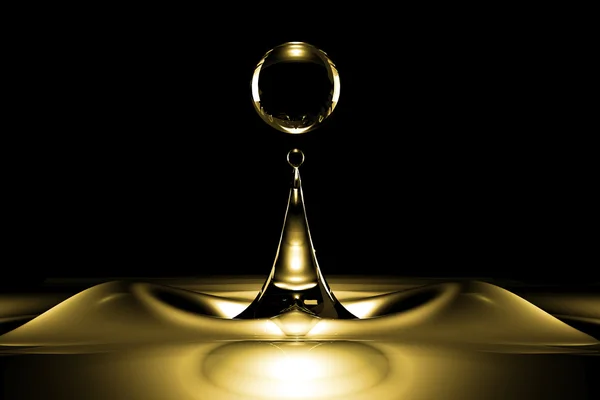 Drops of liquid gold