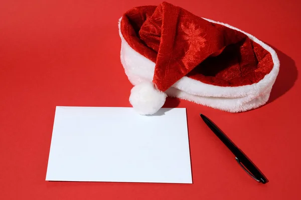 Background letter on the Christmas and New Year