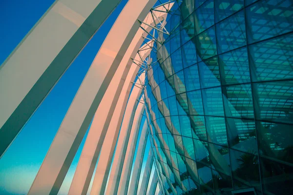 21 July, 2014 Singapore. building in the park Gardens by the Bay