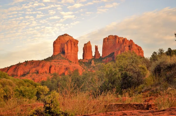 Cathedral Rock in the evening.