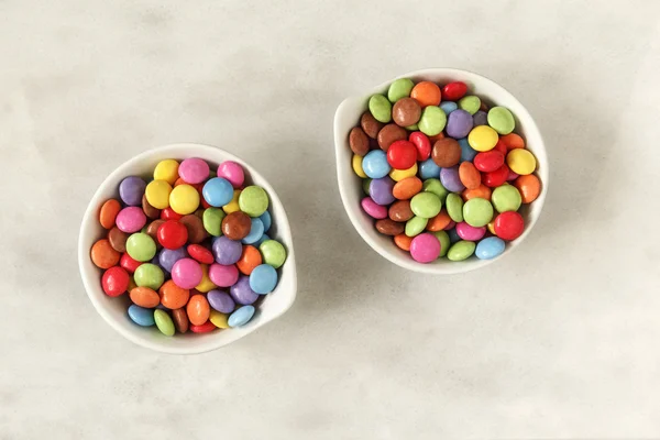 Bowls with smarties color