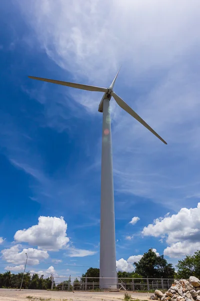 The big wind turbine