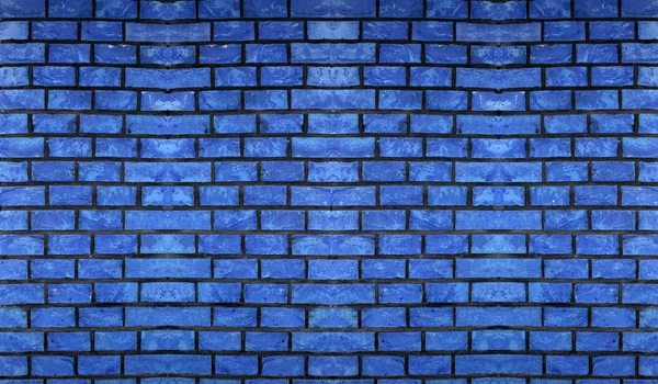 Blue Bricks Wall making a background