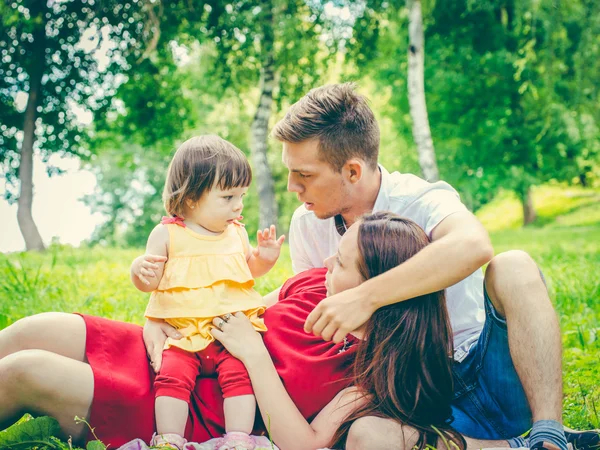 Parents tired of baby