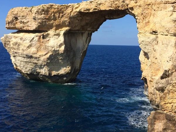Stone arch of Gozo island, Malta