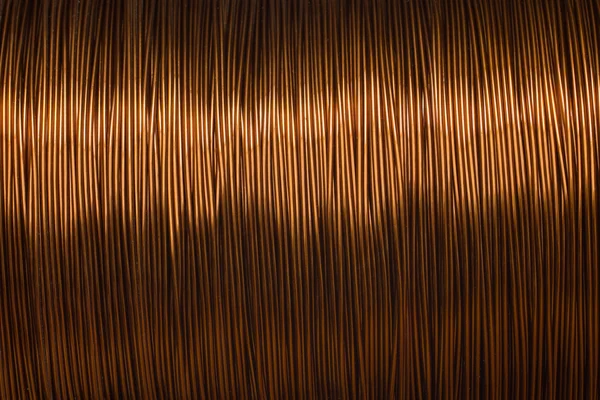 Copper wire spool texture metal