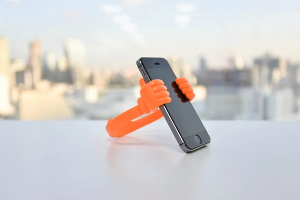 Orange of Mobile Phone Holder