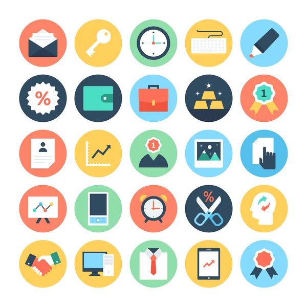 Business, Office And Internet Vector Icons 3