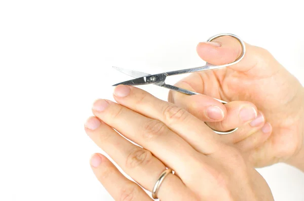Cut nails - manicure scissors