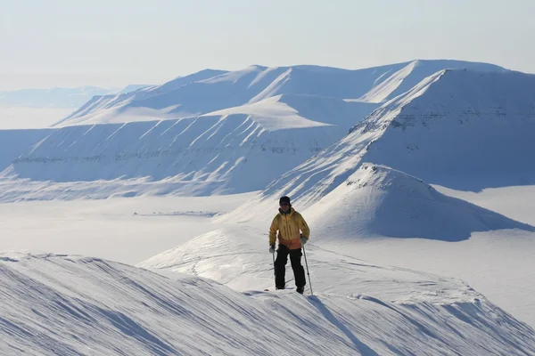 Skiing expedition Svalbard, Norway