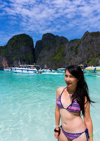 Irene at Phi Phi Island