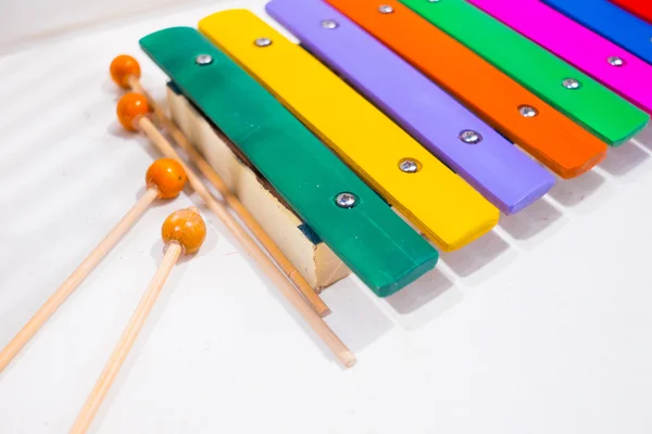 Colorful Thai traditional xylophone