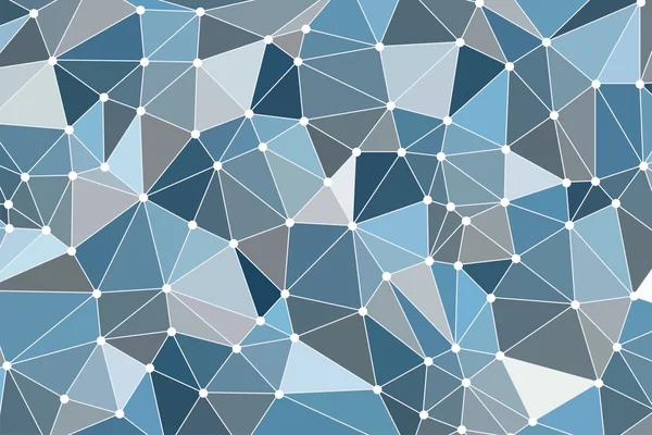 Background polygon. Blue color.Polygonal background. Abstract form with connected lines and dots. Multicolor geometric rumpled triangular low poly style gradient illustration graphic. Background of triangles