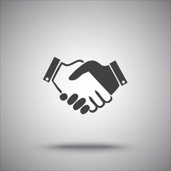 Business handshake icon