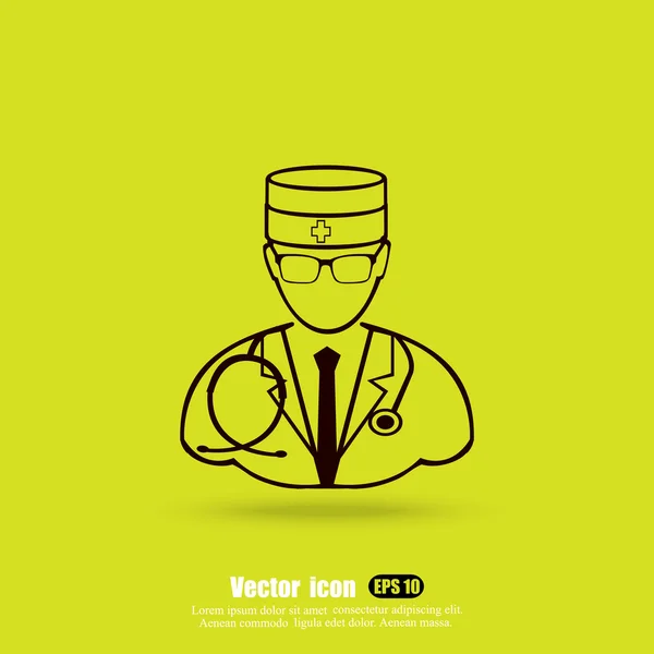 Hospital doctor icon