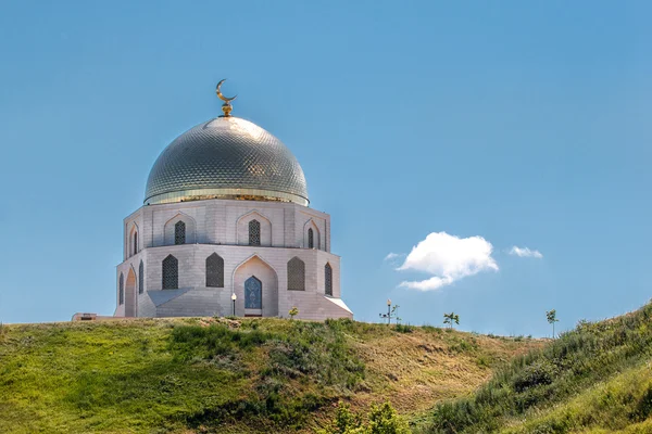 Memorable Sign in honor of adoption of Islam by bulgars. Bulgar, Russia