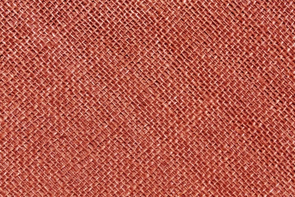 Red sack cloth texture.