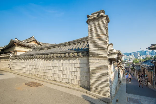 SEOUL,South Korea - MAY 22: Hahoe Folk village in South Korea. M