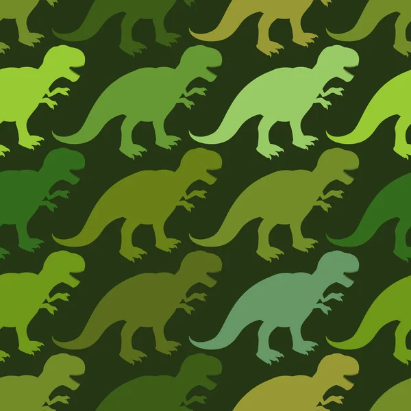 Tyrannosaurus seamless pattern. Angry prehistoric reptile patter