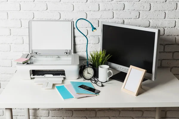 Laptop and printer