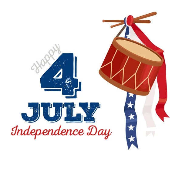 Happy fourth of july, Independence Day Vector Design illustraion