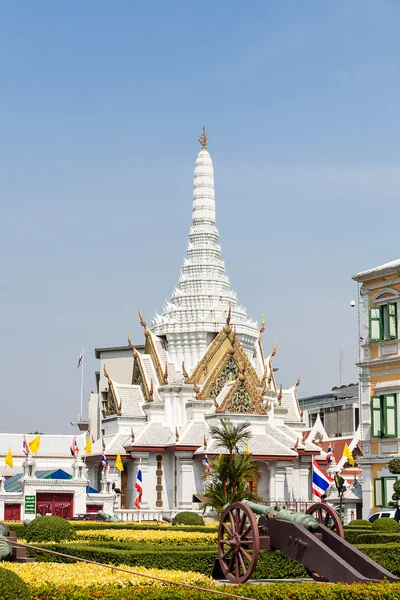 The City Pillar Shrine of Bangkok. Place of interest for tourists and sacral temple for thai people. Thailand.