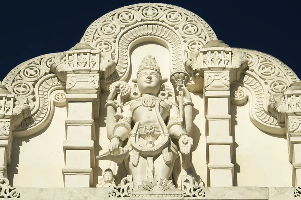 Statue of Shiva with Ornament Architecture at Hindu Temple