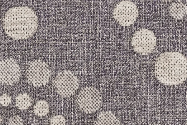Acrylic Polyethylene Upholstery Woven Fabric with Gray and White Pattern Sample