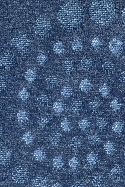 Upholstery Acrylic-PE Yellow Marine Blue Mesh Pattern Fabric Texture Sample