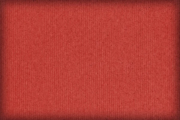 Recycle Striped Paper China Red Extra Coarse Grain Vignette Grunge Texture