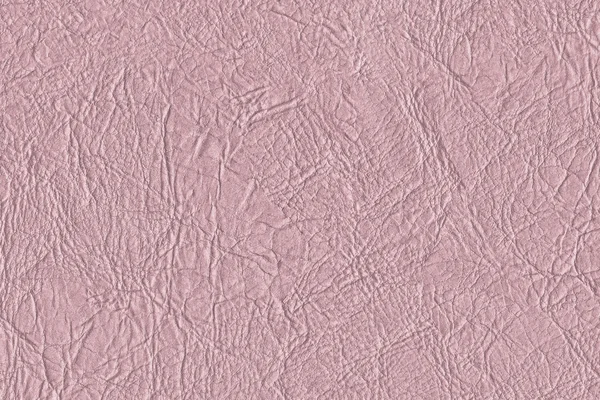 Artificial Eco Leather Pale Pink Crumpled Texture Sample