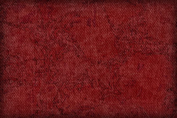 Artist Wine Red Primed Cotton Canvas Bleached Vignette Grunge Texture
