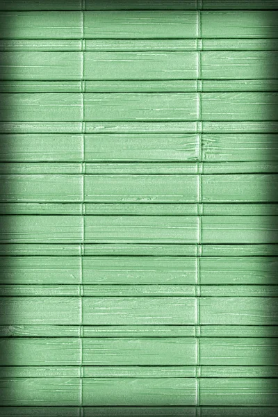 Bamboo Mat Bleached and Stained Pale Green Vignette Grunge Texture Sample