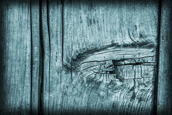 Old Weathered Cracked Planking Stained Cyan Vignette Grunge Texture
