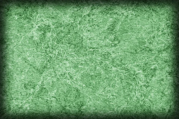 Recycle Kraft Paper Crumpled Mottled Stained Green Vignette Grunge Texture
