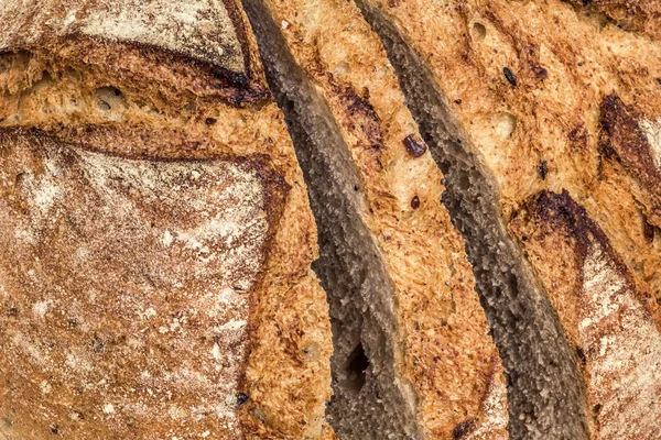 Monastery Bread Coarse Rustic Crust Sliced