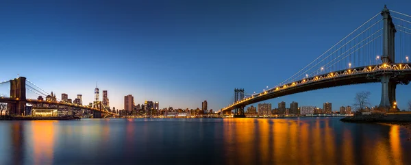 Dusk panorama, New York City