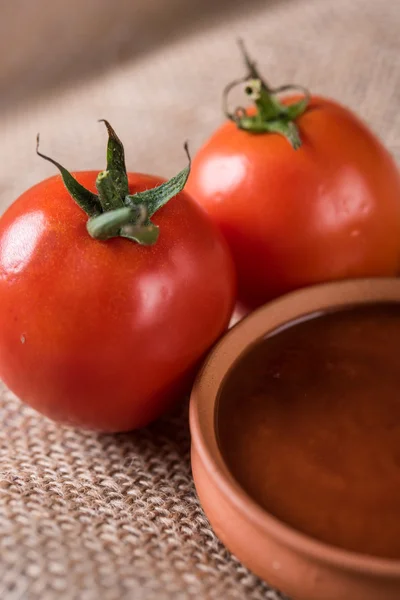 Farm fresh tomato and puree, tomato with sauce, red tomato and paste