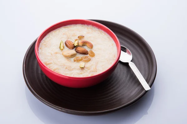 Sweet Kheer or khir payasa, gil-e-firdaus, fereni also known as Sheer Khurma Seviyan, popular sweet dish