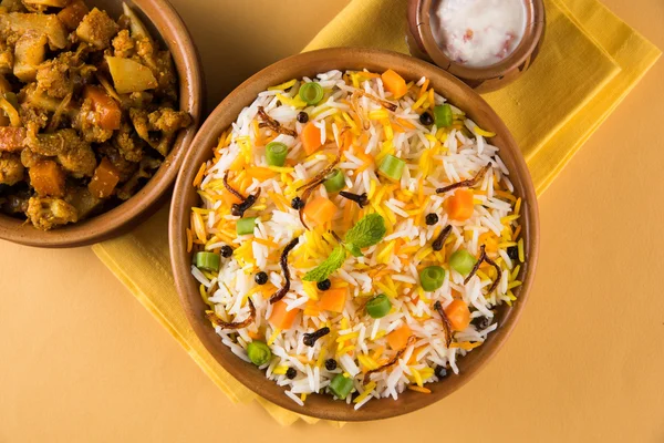 Indian veg biryani, veg pulav, Indian vegetable pulav, Biriyani, vegetable Biriyani