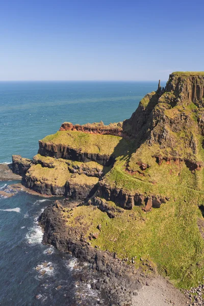 Cliffs on the Causeway Coast in Northern Ireland