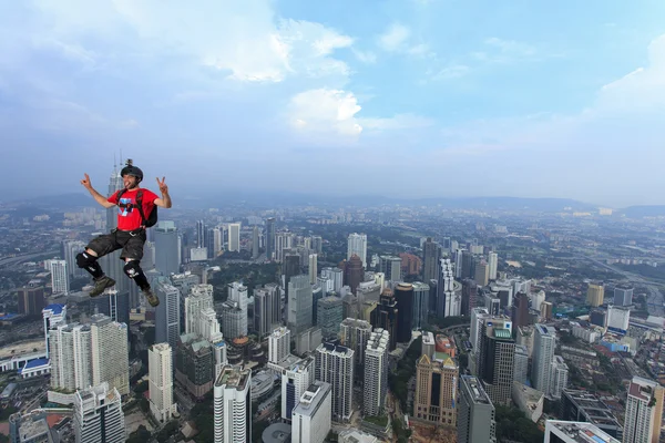 Kuala Lumpur International Base Jump.