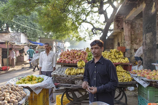 Fruit Vendor at Jaipur, India.