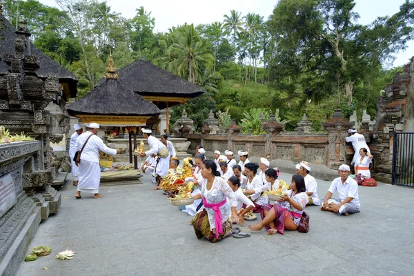 Local People praying at the temple.